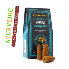 Ayurvedic BACK FLOW Конусы Опиум