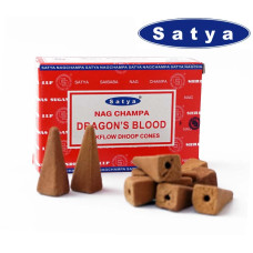 Satya Back Flow cones DRAGON'S BLOOD Кров дракона Satya Back Flow cones DRAGON'S BLOOD Кров дракона