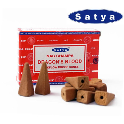 Satya Back Flow cones DRAGON'S BLOOD Кров дракона