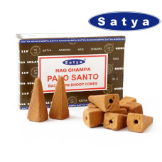 Satya Back Flow cones PALO SANTO Пало Санто Satya Back Flow cones PALO SANTO Пало Санто