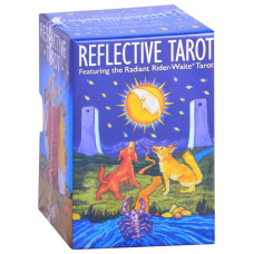 Reflective Tarot Featuring the Radiant Rider-Waite Tarot. Светоотражающее Таро.