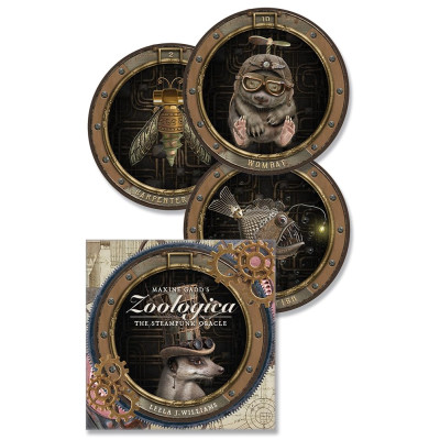 Карти Оракул «Zoologica» Максін Гедд - Maxine Gadd's Zoologica: The Steampunk Oracle Cards