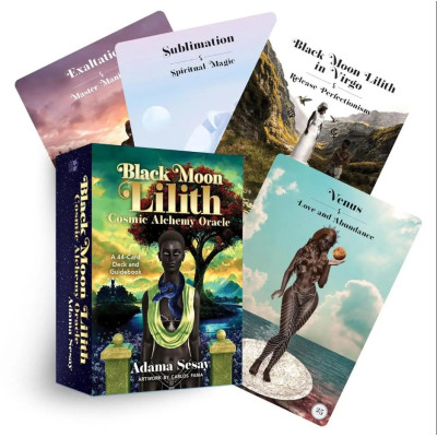 Карти Оракул Космічної Алхімії Чорний Місяць Ліліт - Black Moon Lilith Cosmic Alchemy Oracle