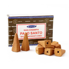 Satya Back Flow cones PALO SANTO Пало Санто Satya Back Flow cones PALO SANTO Пало Санто