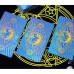 Набір з картами Таро Gold Foil Tarot blue