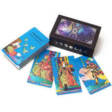 Карты Таро Уэйта Waite's Tarot Cards Blue colour ZEN GARDEN od-30463