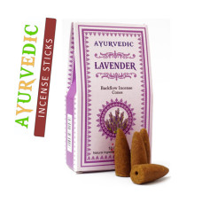 Ayurvedic BACK FLOW Конусы Лаванда