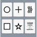 Карты Оракул для развития экстрасенсорики. Zener Cards.