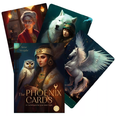 Карти Оракул Фенікса: 44 архетипи вашого внутрішнього світла - The Phoenix Cards: 44 Archetypes for Your Inner Light