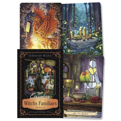 Карти Оракул Повсякденні відьми-помічники - Everyday Witch's Familiars Oracle