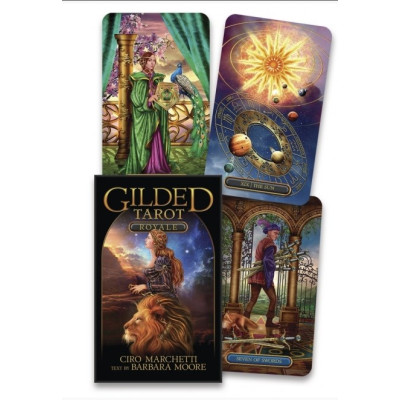 Королевское Позолоченное Таро (мини) – Gilded Tarot Royale Deck. Llewellyn (mini)